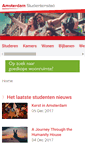 Mobile Screenshot of amsterdamstudentenstad.nl